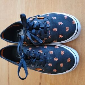 Vans Black and Orange SF San Francisco Giants